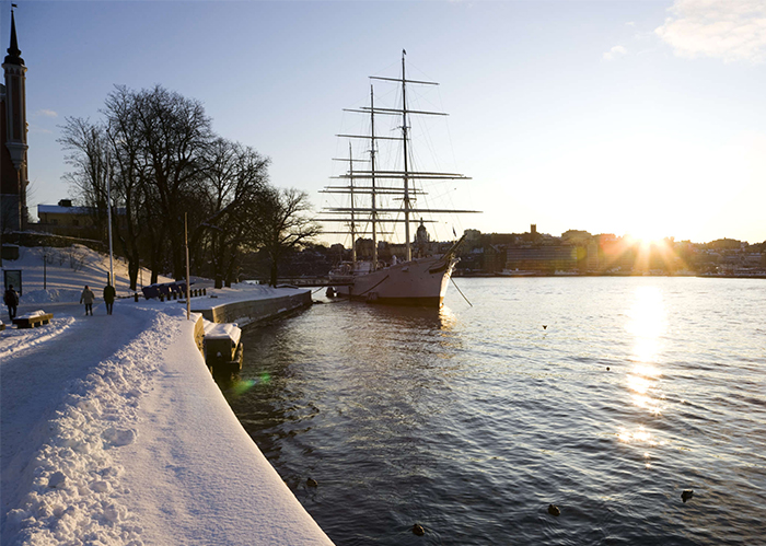 Vinter Stockholm