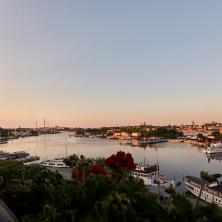 Utsikt över Nybroviken Diplomat Hotel